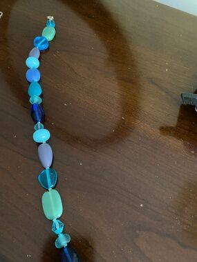 Blue Stone Necklace, excellent condition